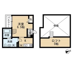 板宿駅 徒歩12分 1階の物件間取画像